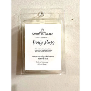 Fruity Hoops Scented Wax Melt Tart